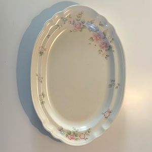 Pfaltzgraff Tea Rose Oval Platter